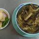 Snake soup is served with lemongrass and fried wonton skin. (Photo: M. Paramita Lin)